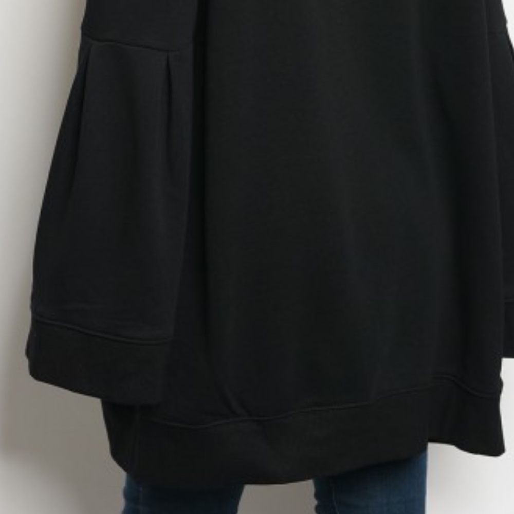 SWEATSHIRT hooded CARDIGAN JACKET - Picture 7 of 10